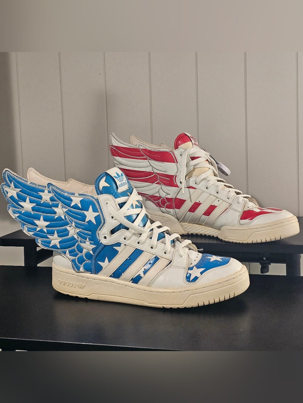 Adidas Jeremy Scott Wings 2.0 Stars And Stripes 11.5